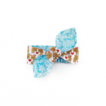 Комплект – боди с новогодней надписью, блумеры, повязка и моксы