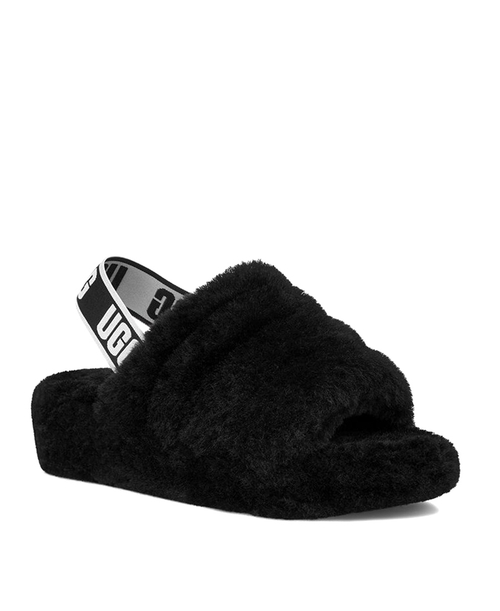 FLUFF YEAH SLIDE-black