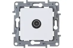Розетка TV Legrand Etika оконечная белая 25654
