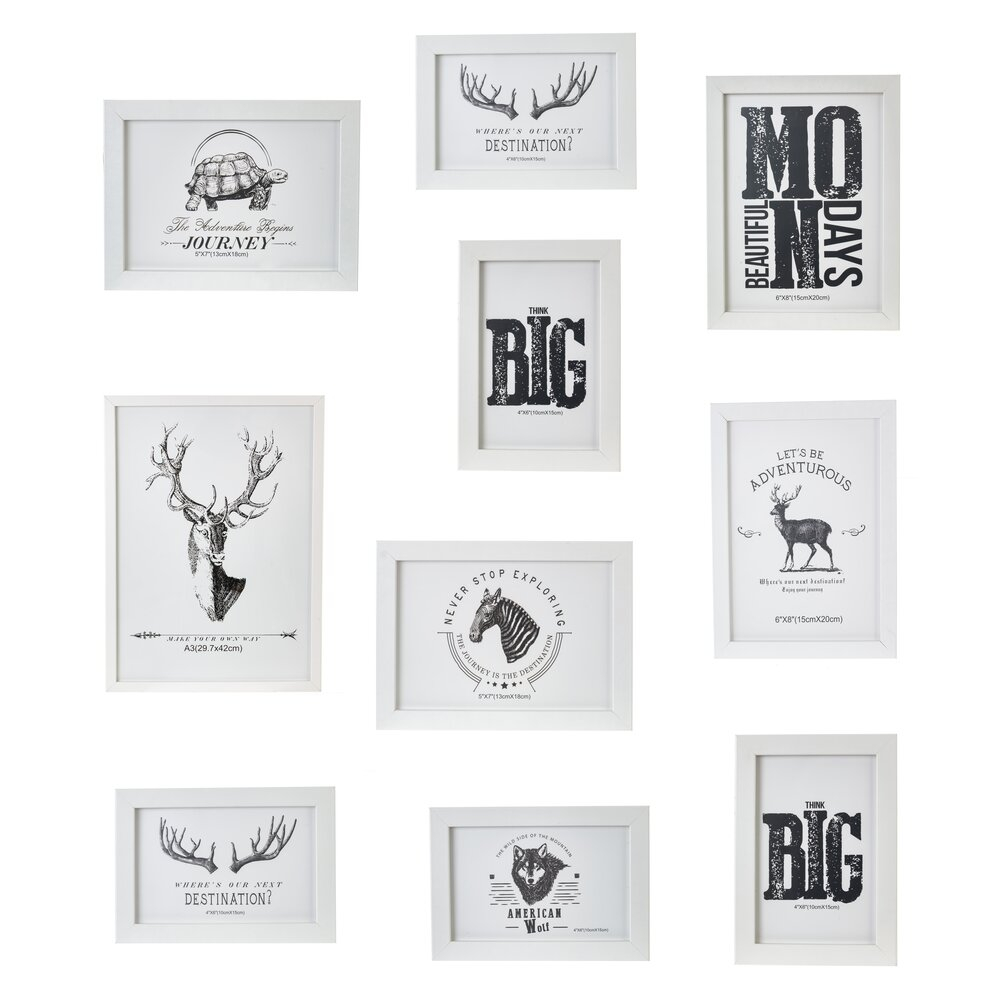 Набор из 10-ти Фоторамок