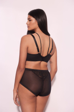 Бюстгальтер Chiara с мягкими чашечками +size на косточках (Размер: 70K) (Цвет: черный)