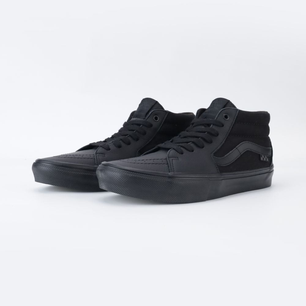 Vans Skate Grosso Mid (lthr black)