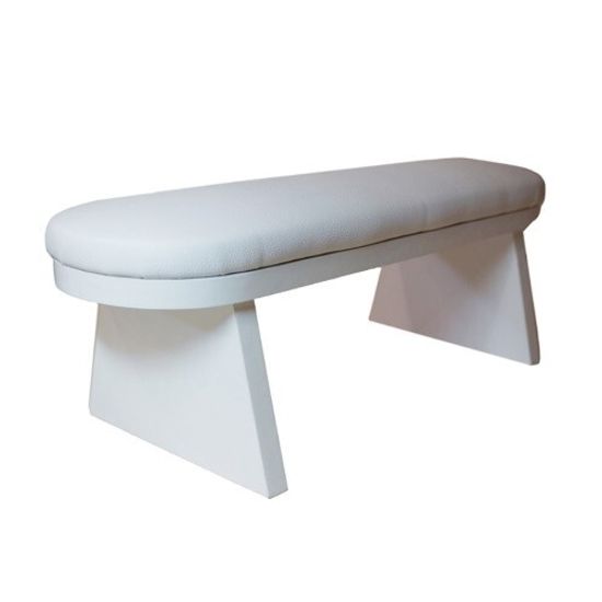 Подставка под руку высокая белая