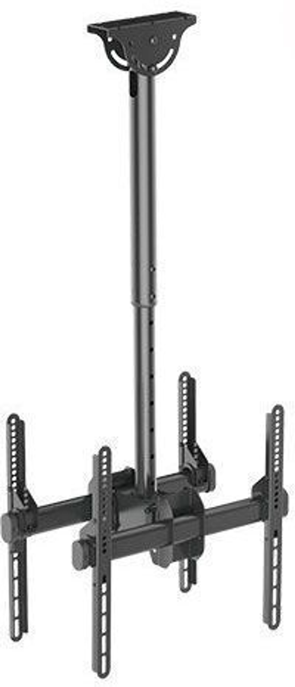 Кронштейн для телевизора Arm Media LCD-1850, 26-65", потолочный, поворот и наклон, черный