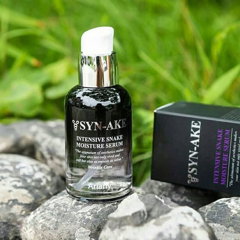 Ariany. Антивозрастная сыворотка с пептидами змеиного яда SYN-AKE Intensive Moisture Serum