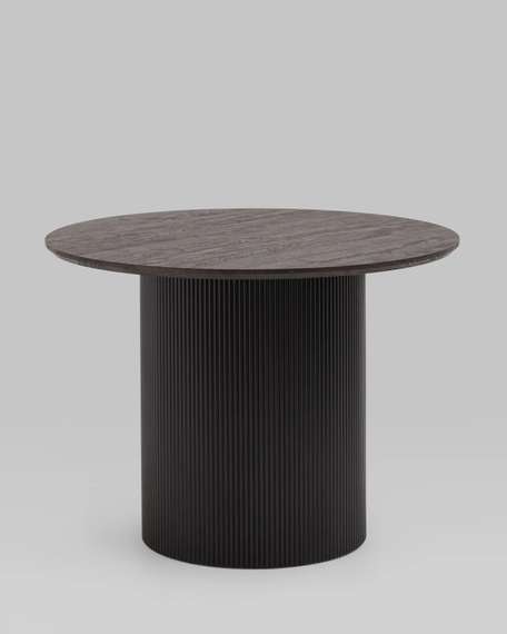 Стол Ballet Ø100 см, темное дерево