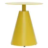 Столик кофейный Marius, Ø50х55 см, желтый