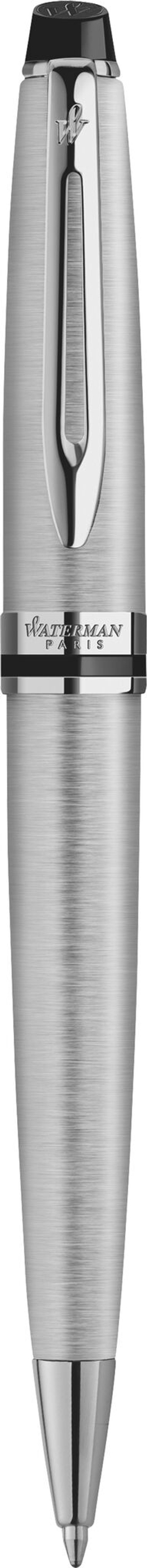 Шариковая ручка Waterman Expert 3, цвет: Stainless Steel CT, стержень: Mblue