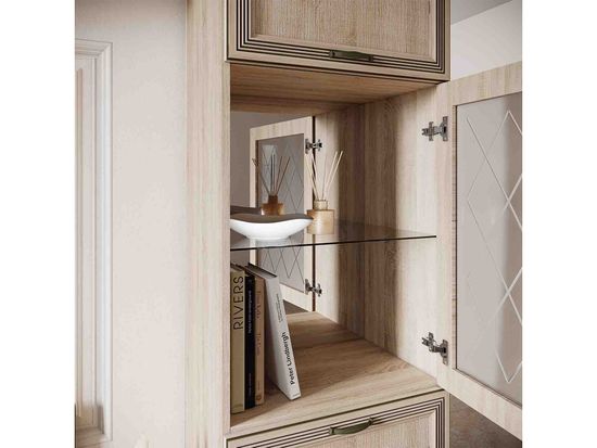 Шкаф-пенал надстраиваемый ЛИВОРНО ЛШ-8