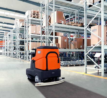 Поломоечные машины для складов