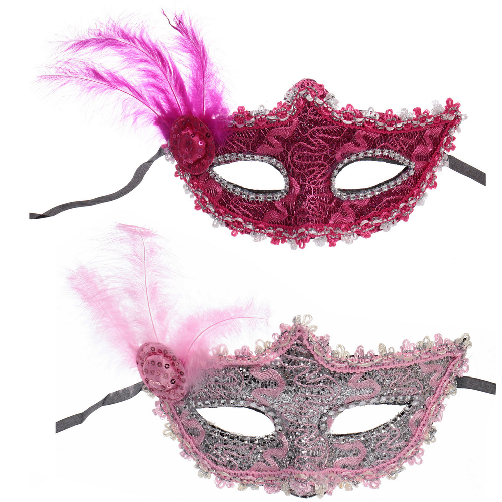 Маска карнавальная «Королевский шик», микс