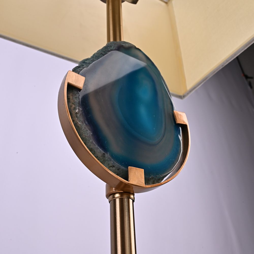 Настольная лампа Blue Agate Table Lamp