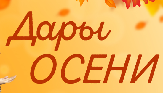 Дары осени!