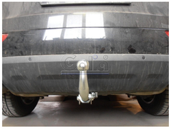 Фаркоп оцинкованный Galia A046C для Audi Q5 2008-2016(паспорт и сертификат в комплекте)(без электрики)