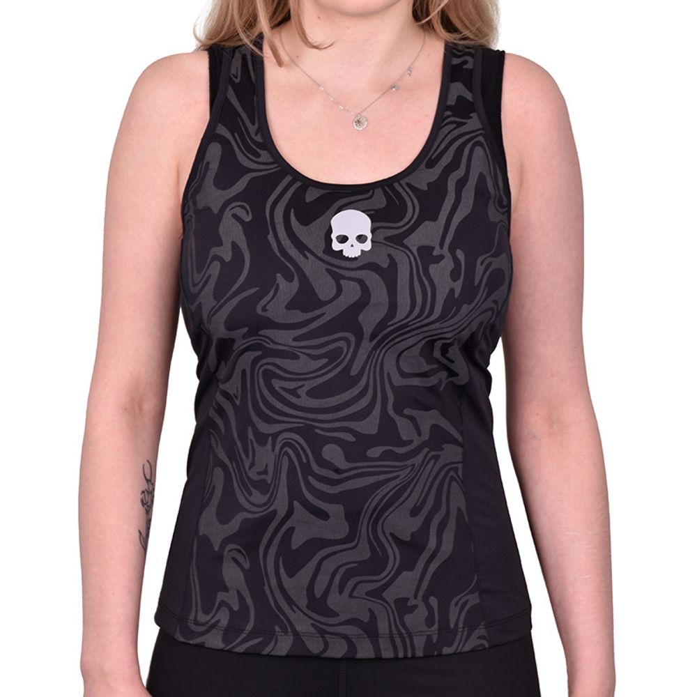 ОДЕЖДА ДЛЯ ТЕННИСА Женская, Майка HYDROGEN CHROME TECH TANK TOP .