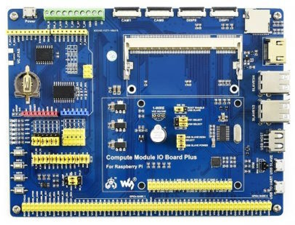 Плата расширения  Waveshare Compute Module IO Board Plus