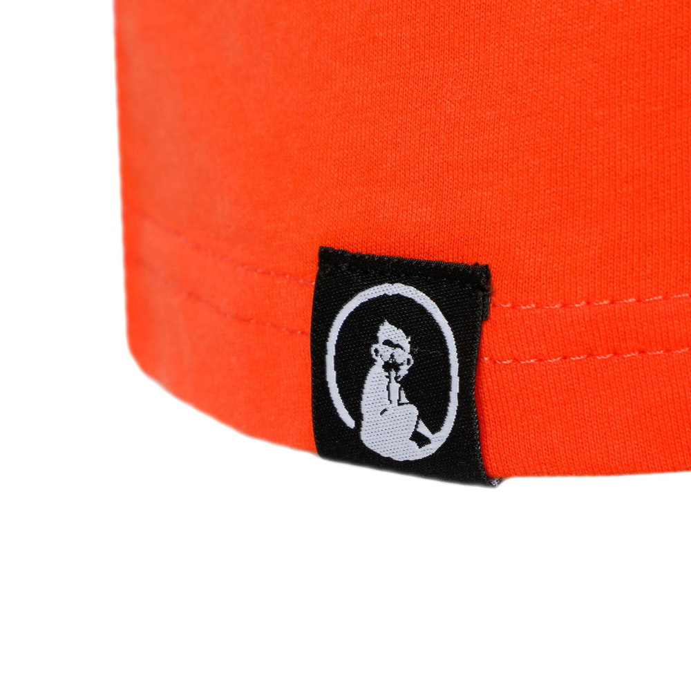 Мужское теннисное поло Quiet Please Ready To Serve T-Shirt Men - Orange, White