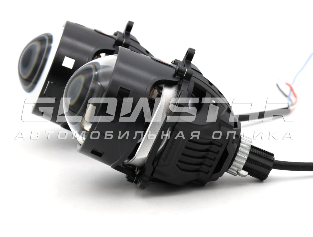 Билед модули Aozoom K10 2025 3.0 дюйма, 2 чипа, 5500K, 12V, 58W/66W, крепление 3R и съемное гаечное (комплект, 2шт)
