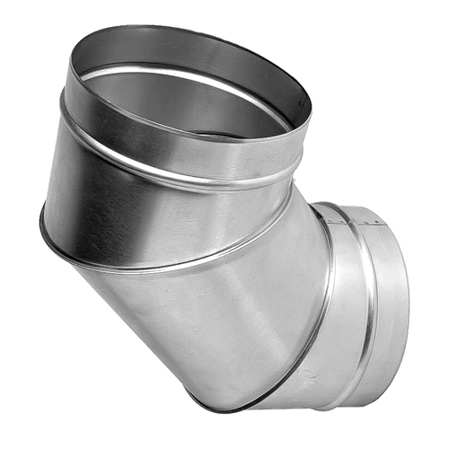 Отвод (угол) 90 градусов D 80 оцинкованная сталь