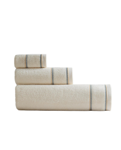Zara Home Полотенце для лица и рук из хлопка, слоновая кость · 4585/013