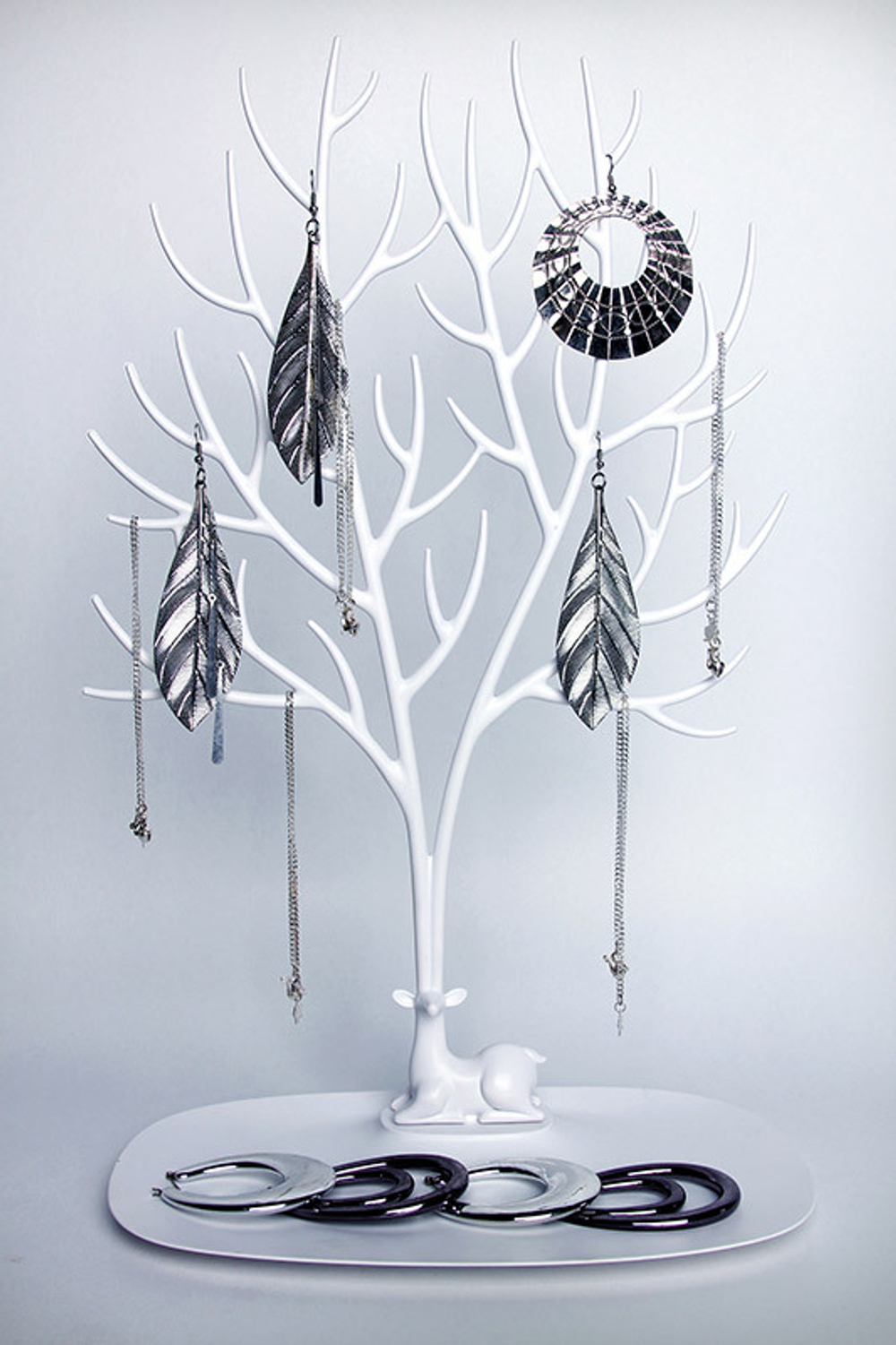 Дерево для украшений большое deer, белое