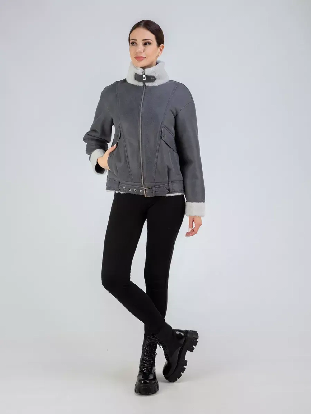 Дубленка зимняя натуральная Турция