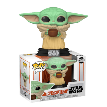 Фигурка Funko Bobble Star Wars: The Mandalorian The Child with Cup