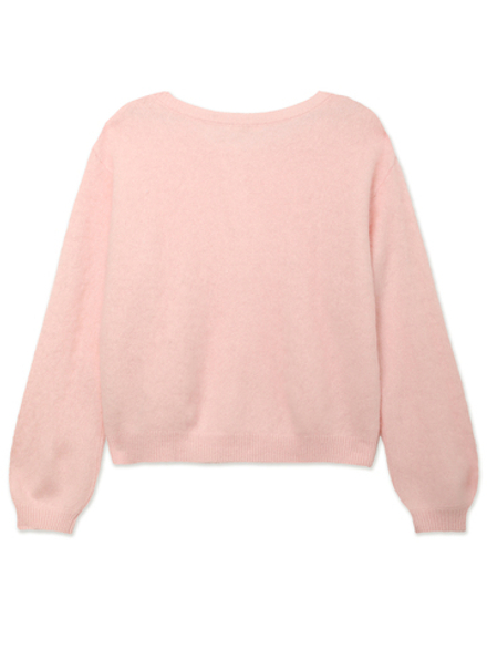 Свитер Вязаный (Round-neck) Cloud Off Shoulder Wool Knit