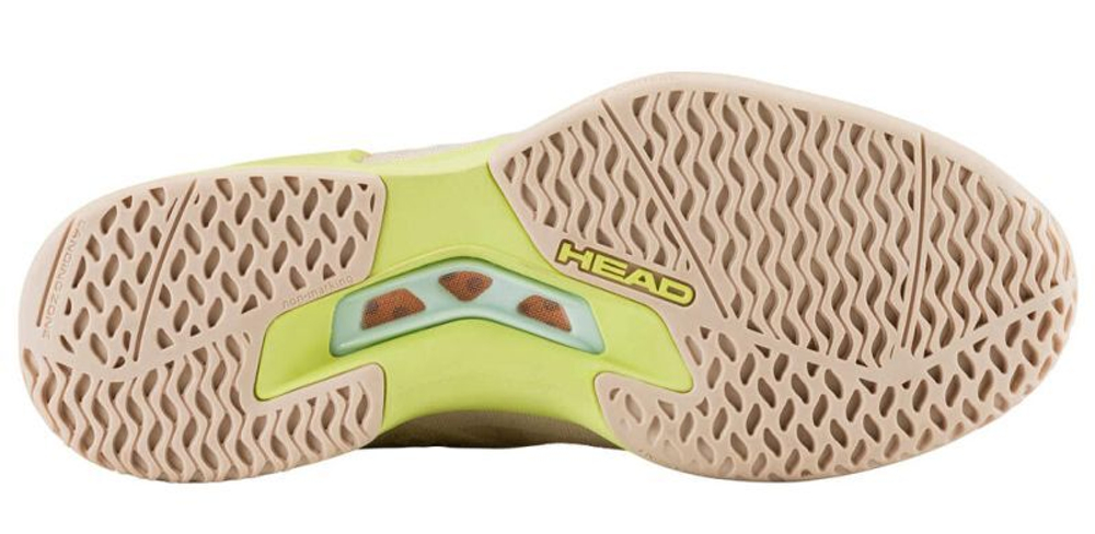 Женские теннисные кроссовки Head Sprint Pro 3.5 - macadamia/lime