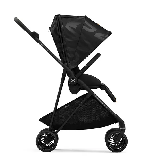 Детская коляска Cybex Melio 2 в 1 Street Real Black