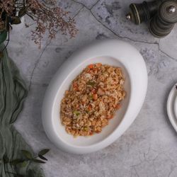 Блюдо для подачи 25,5*18,5 см h8,4 см Organic 300 мл белое фарфор NEW P.L. Proff Cuisine [3]