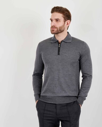 Поло с длинным рукавом на молнии Atelier Portofino