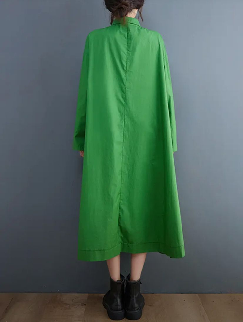 Платье зеленое