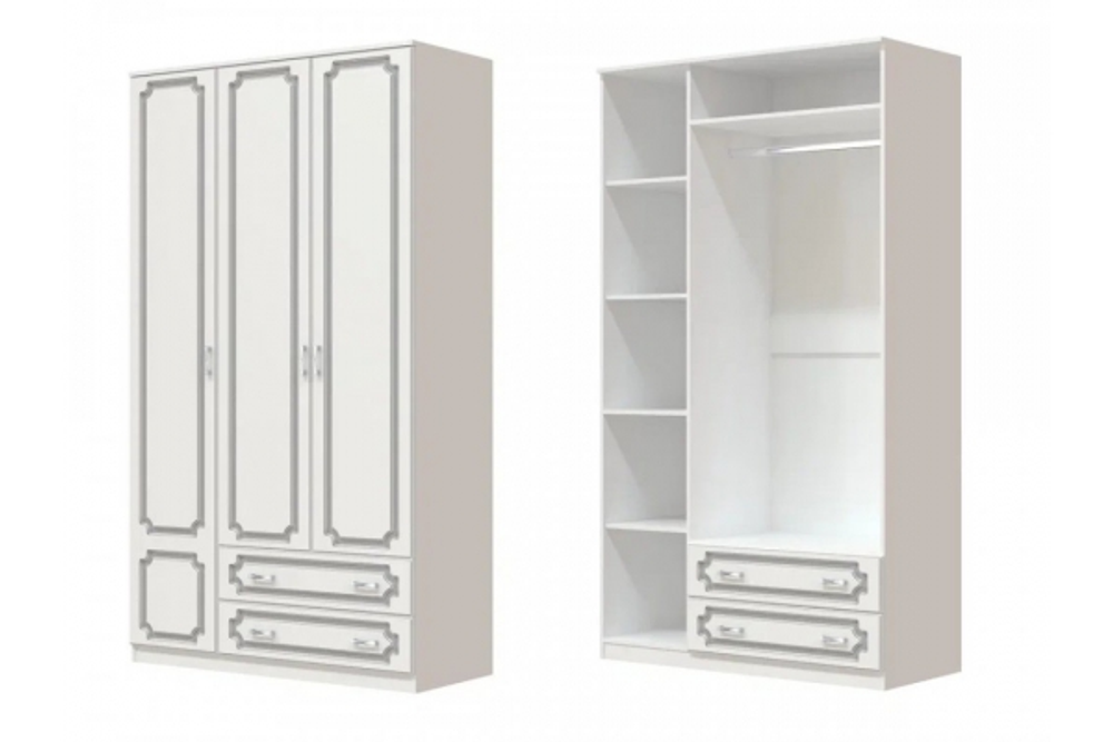 Шкаф ШР-3 Лак платье и белье