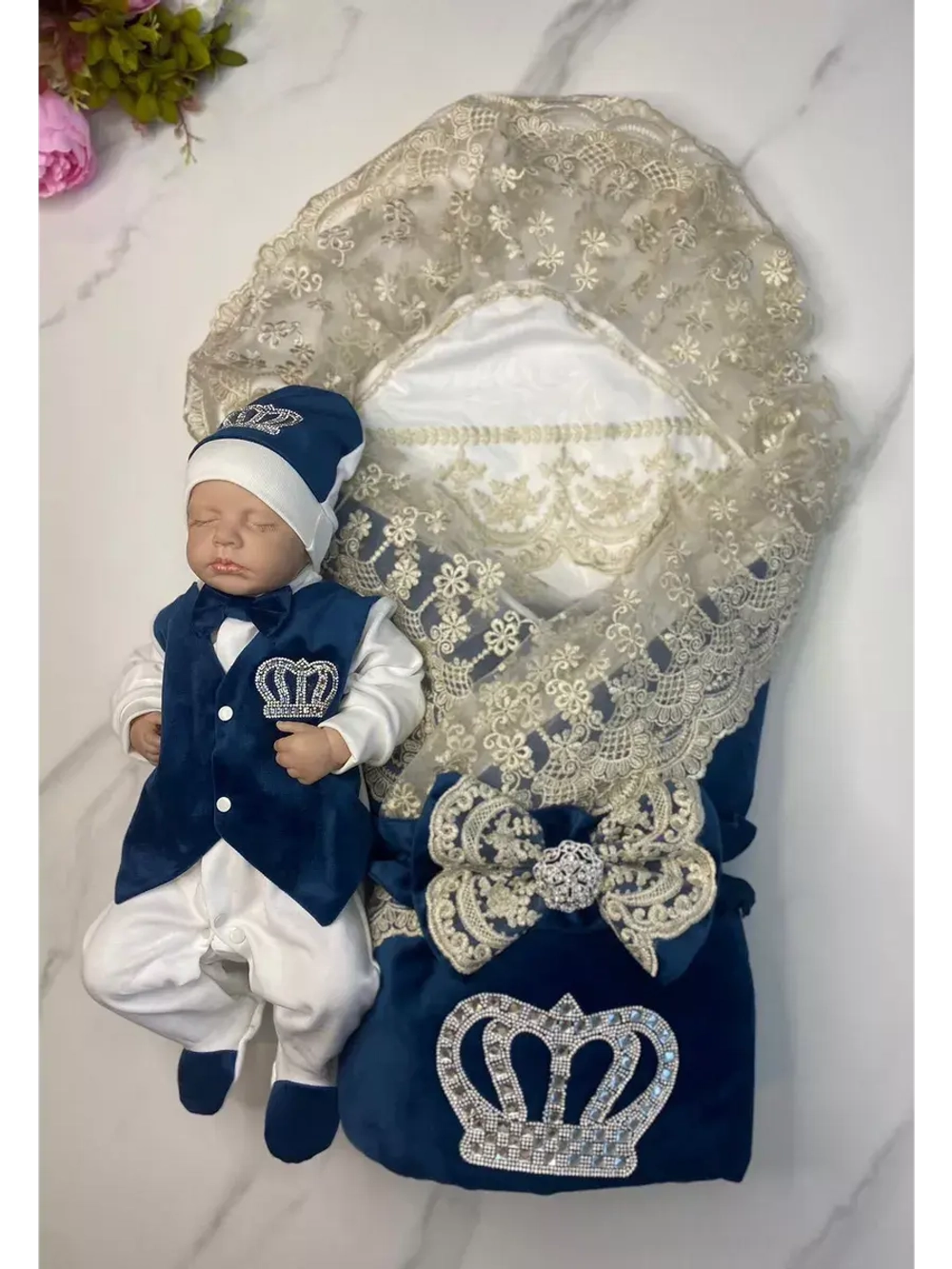 Конверт на выписку летний