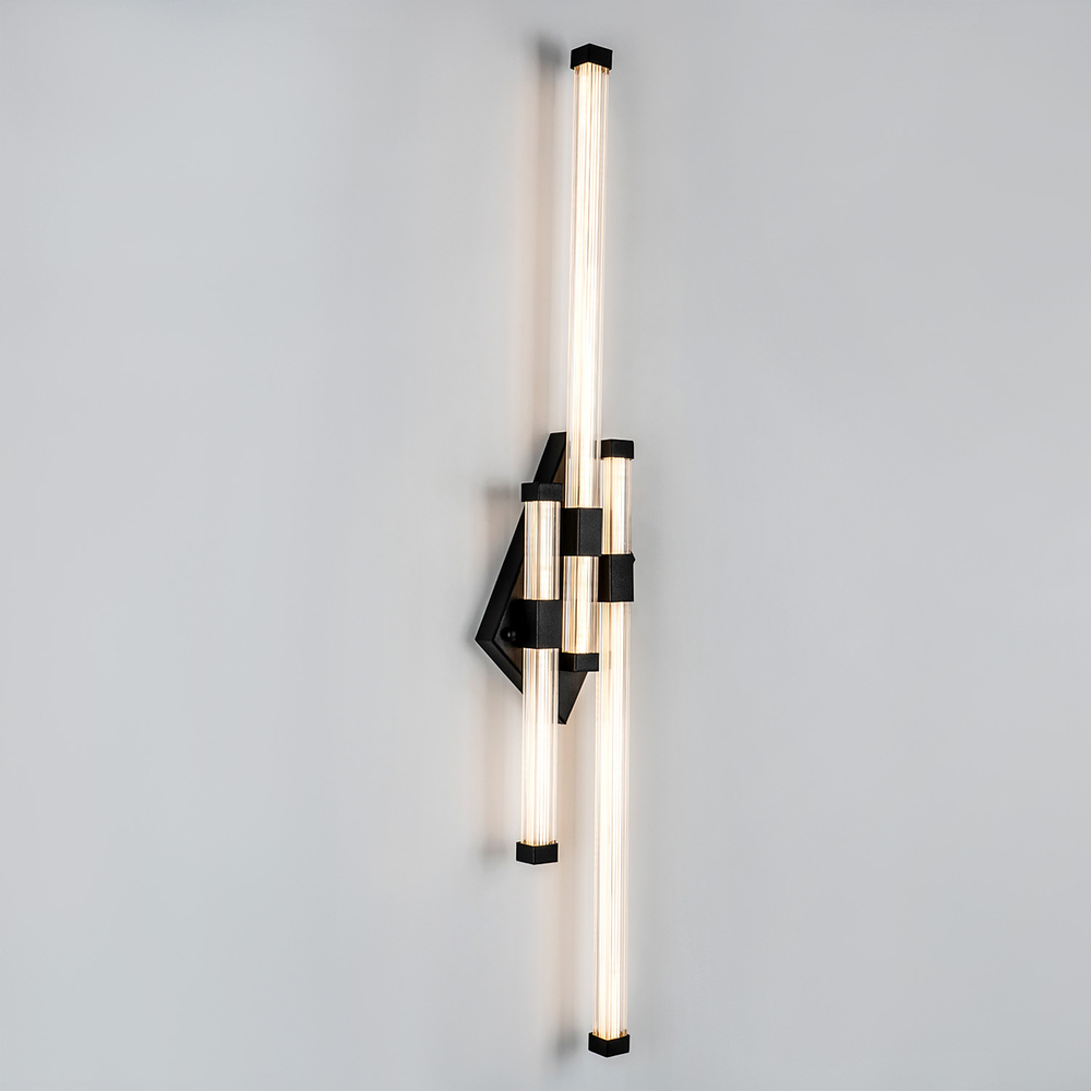 Настенный светодиодный светильник LED4U L2243-820 BK