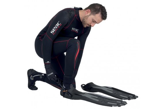 Ласты Seac Propulsion Sling Strap черный