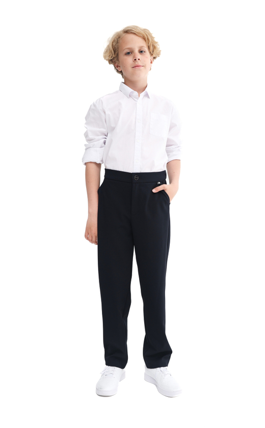 Школьные брюки классика без стрелки