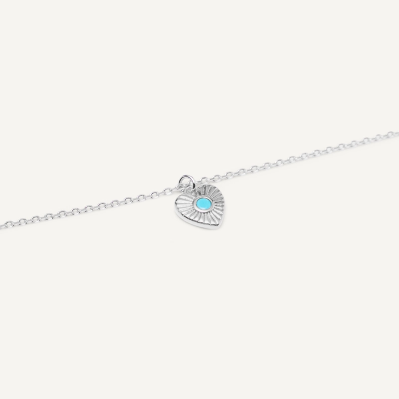 Колье Глубоко в Сердце – Серебро