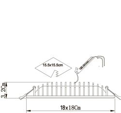 Точечный встраиваемый светильник Arte Lamp