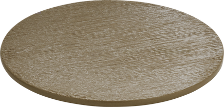 BRUSH CREAM - Тарелка плоская подстановочная D=31 см H=1,4 см, керамика BRUSH CREAM артикул 7011831/060542, PLAYGROUND