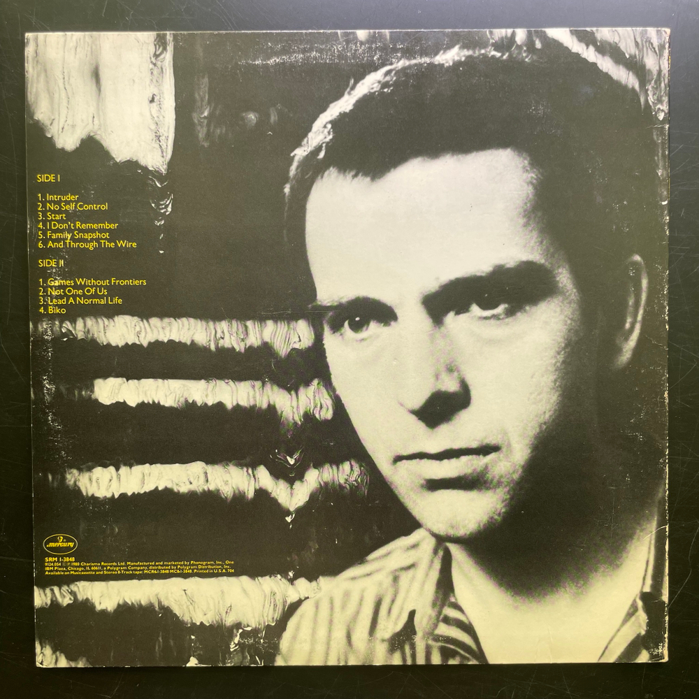 Peter Gabriel ‎– Peter Gabriel (США 1980г.)