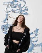 Худи Ascension Zip Neuron черный