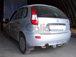 Оцинкованный фаркоп на Lada Granta хетчбек 2018-, Lada Kalina 1119 хечтбек 2006-2013, Lada Kalina 2192 хечтбек 2013-2018, Datsun Mi-Do 2015-2020 (без электрики), Galia L020C