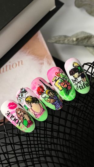 Пластина для стемпинга Enigma Stamping №023