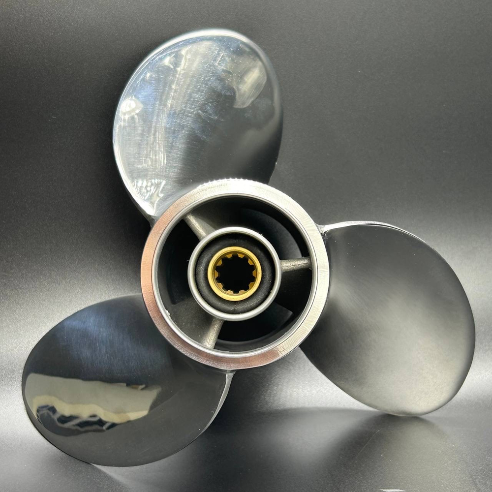 Гребной винт Yamaha 20-30, F20-25 (3X10 1/8X15) (СТАЛЬ) (POLASTORM)