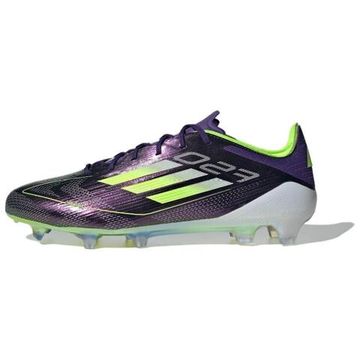 Бутбольные ботинки Adidas F50 - низкие Тополецово-желтые кроссовки