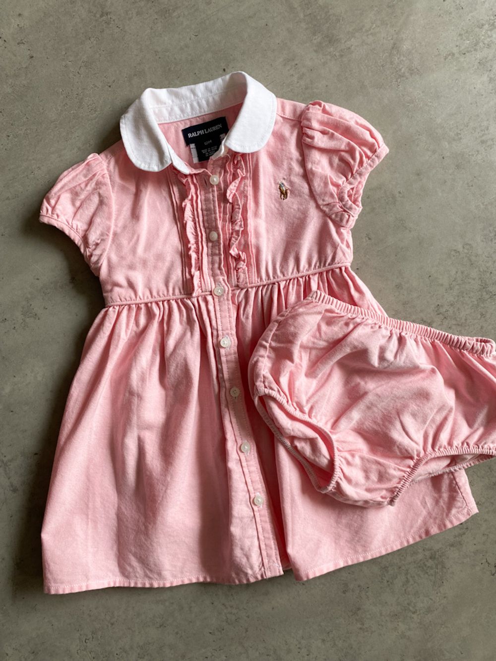 Новое хлопковое платье Ralph Lauren, 80