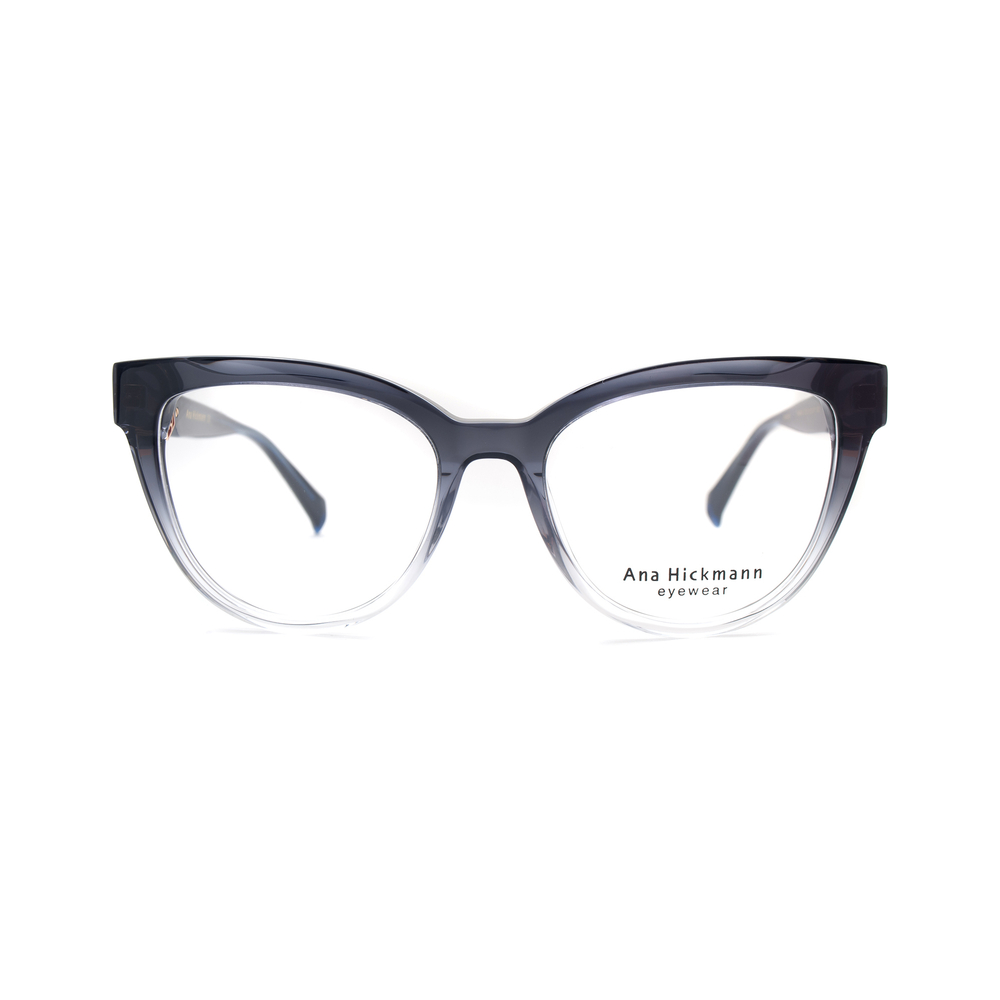 Оправа бабочка Ana Hickmann 6544 С02 прозрачно-черный/синий (Китай)