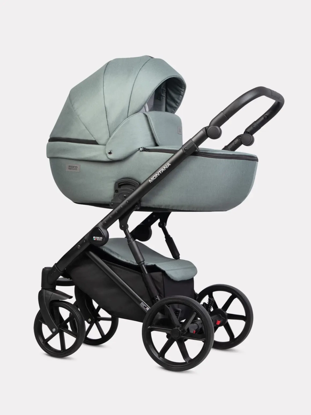 Коляска 2 в 1 Riko Basic Montana цвет 51 Green (зеленый)